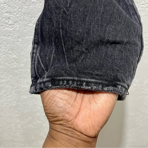 Abercrombie & Fitch Black The Mom High Rise Curve Love Jeans - Picture 6 of 14